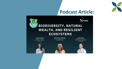 inogen Biodiveristy podcast blog