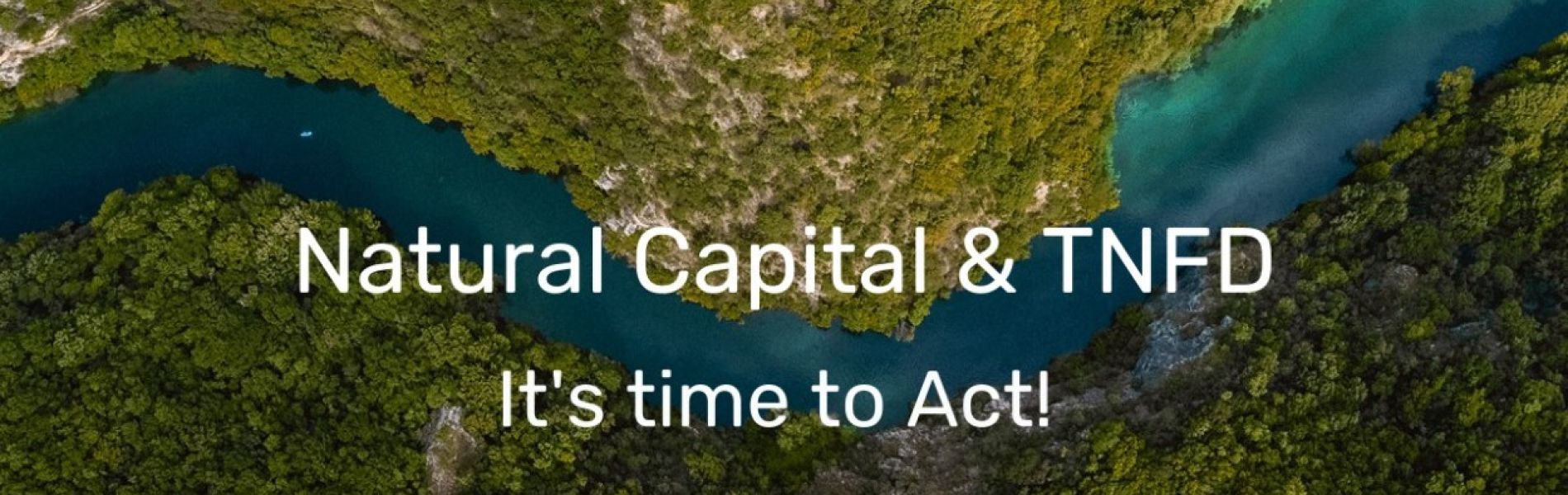 Natural Capital & TNFD: It's Time To Act!