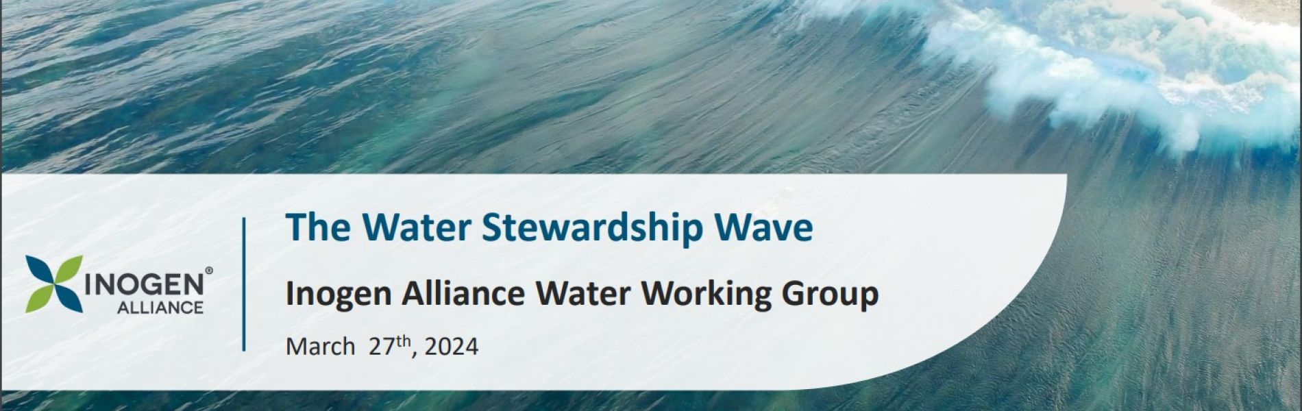 water stewardship webinar