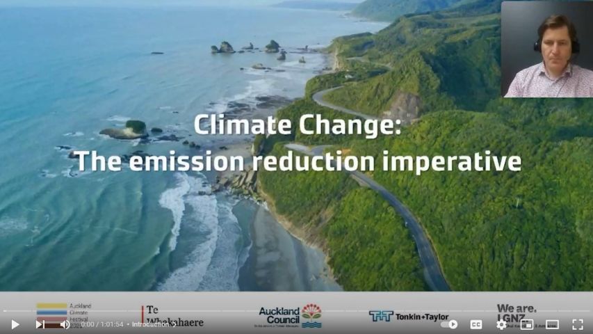 The imperative to reduce emissions in our communities - part of the 2021 Auckland Climate Festival.