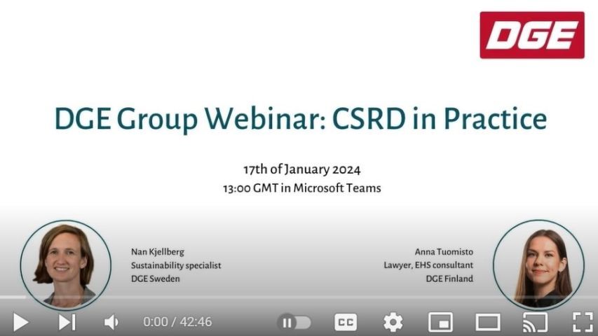 CSRD webinar