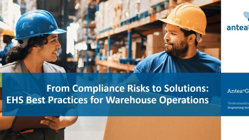 warehouse operations EHS webinar
